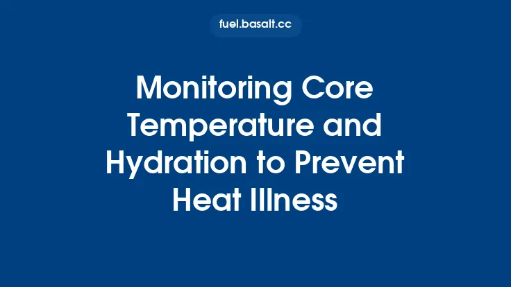 Monitoring Core Temperature and Hydration to Prevent Heat Illness Thumbnail